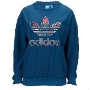 Adidas Originals Tech Steel Floral Sweatshirt